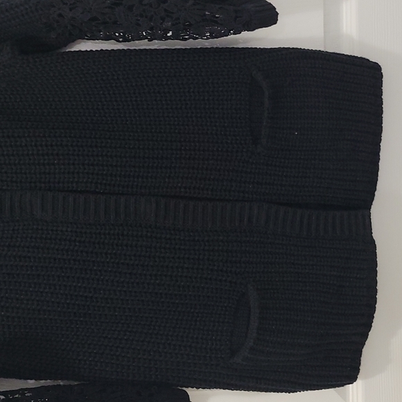 LC Lauren Conrad Black Sweater - Picture 2 of 9